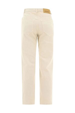 Jeans Cassandre in cotone denim beige ISABEL MARANT | PA0411FAB3H02I23EC